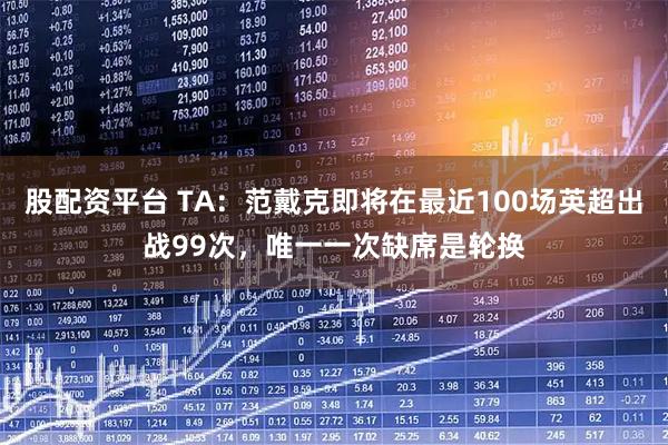 股配资平台 TA：范戴克即将在最近100场英超出战99次，唯一一次缺席是轮换